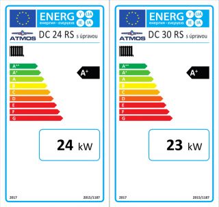 Kotły gazujące + drzwiczki z palnikiem pelletu - ATMOS
DC...S, DC...RS, C...S, AC...S